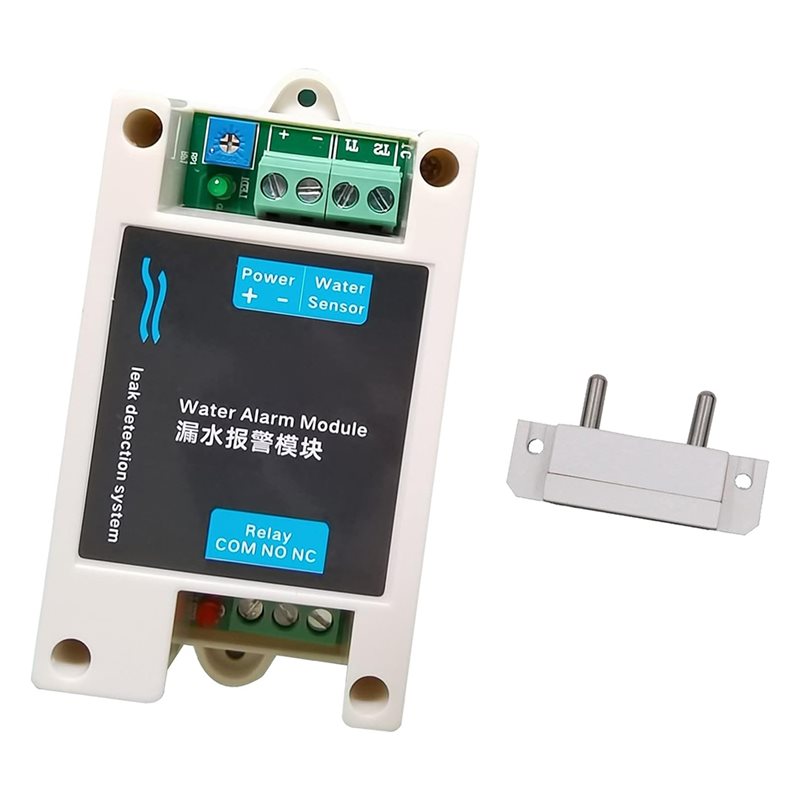 Water Leak Detector Wired - ABAN 12V DC 有線水検知器 水漏れ警報モジュール 漏水センサー
