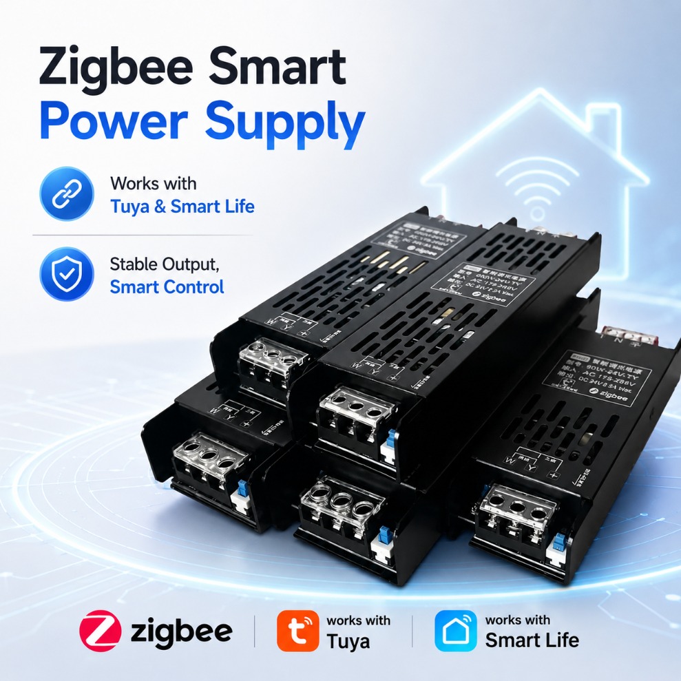 Zigbee Coordinator Stick - DC24V Tuya Zigbee LED電源トランスフォーマー スマート調光 CCT調整