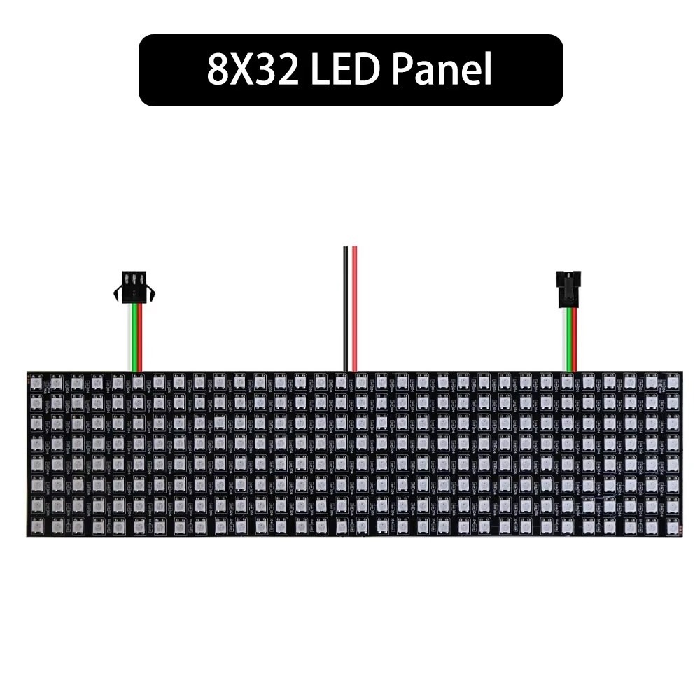 RGBフルカラーWS2812B LEDパネル フレキシブルD - Rgb Led Matrix 8X8 のレビューと価格