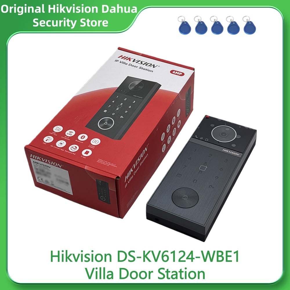 Hikvision DS-KV6124-WBE1 ヴィラドア - Smart Doorbell Wired のレビューと価格