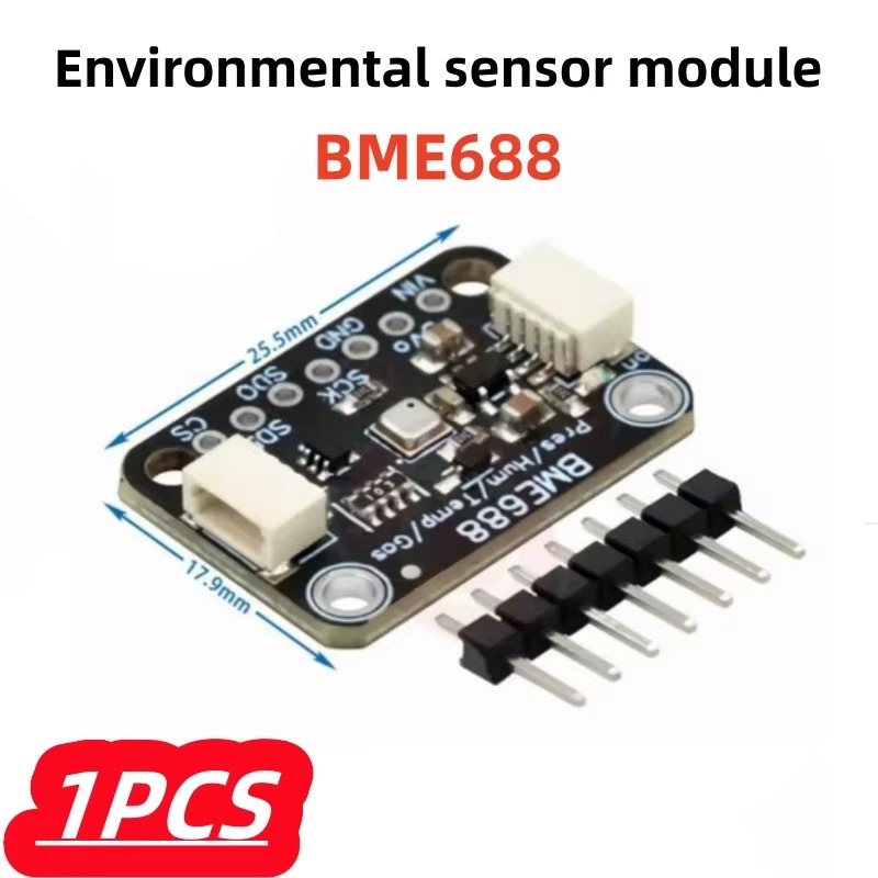 1個/ロット 100%新品 BME688 環境センサーモジュ - Temperature Humidity Sensor のレビューと価格