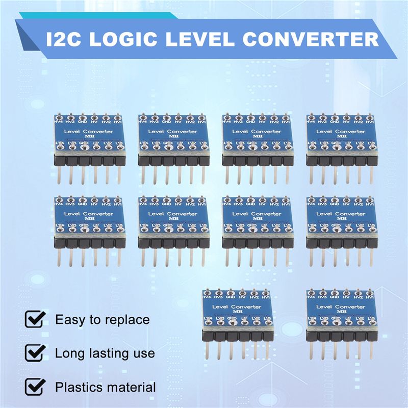 フルセット10個入り 4チャンネル IIC I2C ロジック - Level Shifter 3.3V のレビューと価格