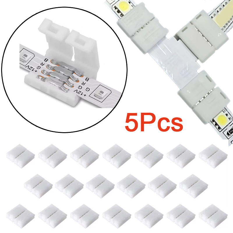 5 個 4PIN 8mm LED コネクタ L 字型 8mm - Rgb Led Matrix 8X8 のレビューと価格