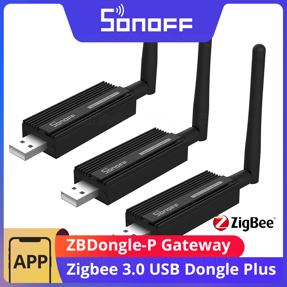 SONOFF Zigbeeゲートウェイ3.0 ZBDongl - Zigbee Coordinator Stick のレビューと価格