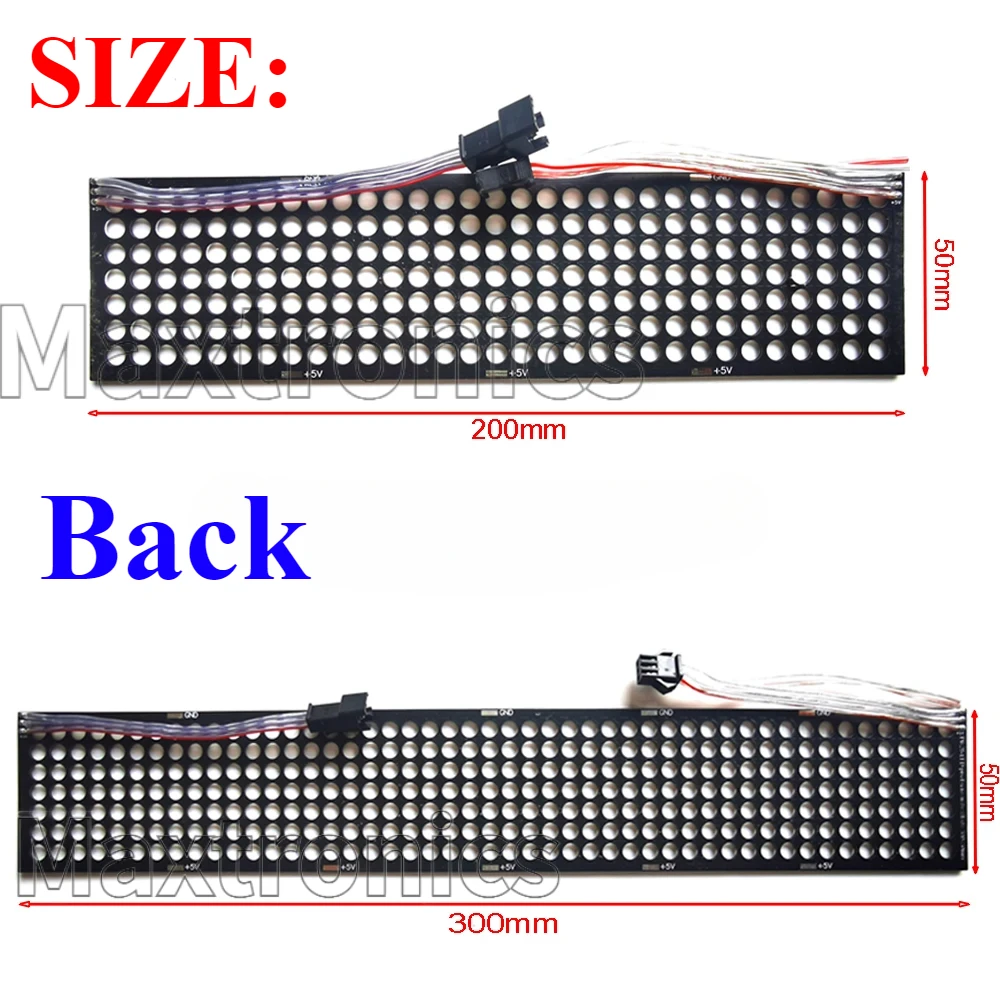 WS2812B LED 透明スクリーンフルカラー RGB 2 - Rgb Led Matrix 8X8 のレビューと価格