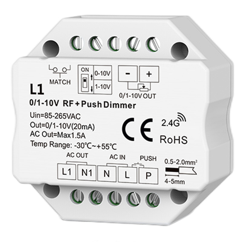 Skydance 0-10V LED調光器、プッシュ式調光ス - Zigbee Coordinator Stick のレビューと価格
