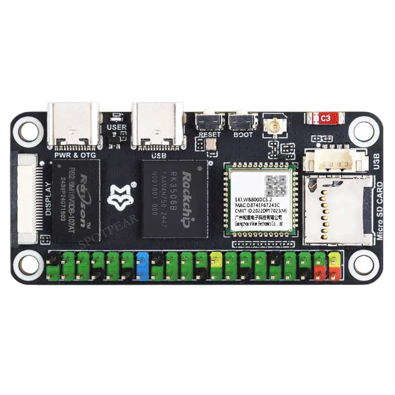 Luckfox Lyra Zero W RK3506B Ro - Pi Zero W Board のレビューと価格