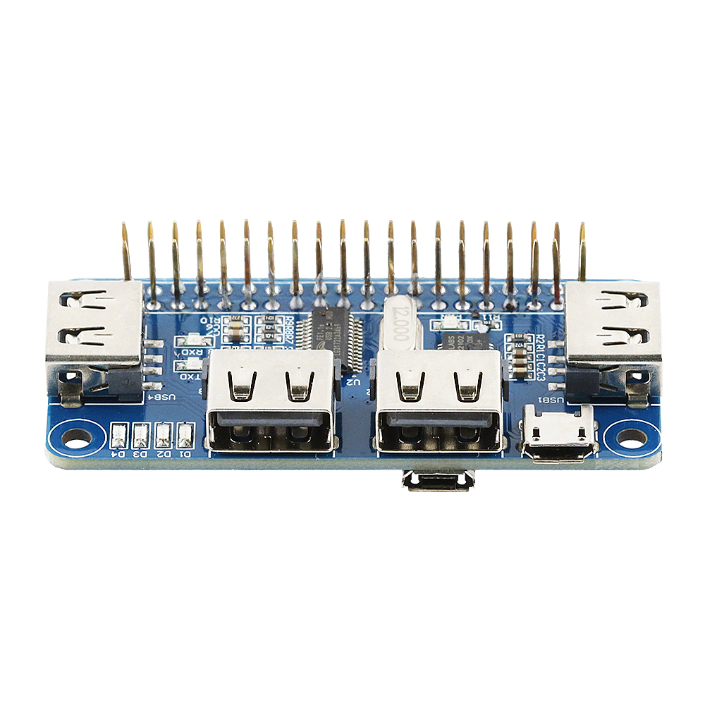 USB 2.0 拡張ボードハブ Raspberry Pi Z - Pi Zero W Board のレビューと価格