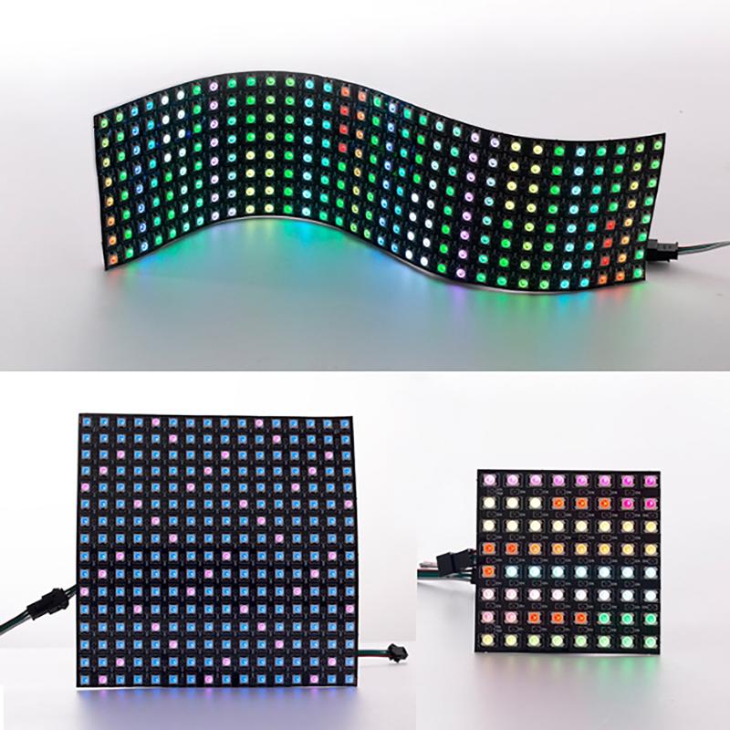 WS2812B スマートピクセルモジュールマトリックスパネル - Rgb Led Matrix 8X8 のレビューと価格