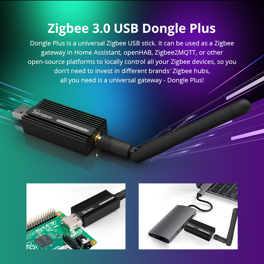 SONOFF Zigbee Dongle-E 3.0 USB - Zigbee Coordinator Stick のレビューと価格